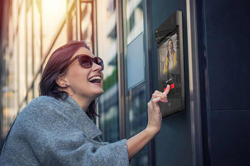 Example of a intercom system