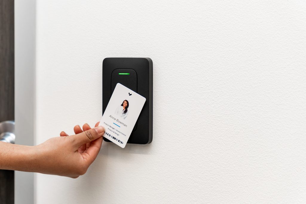 Verkada proximity reader and card for access control