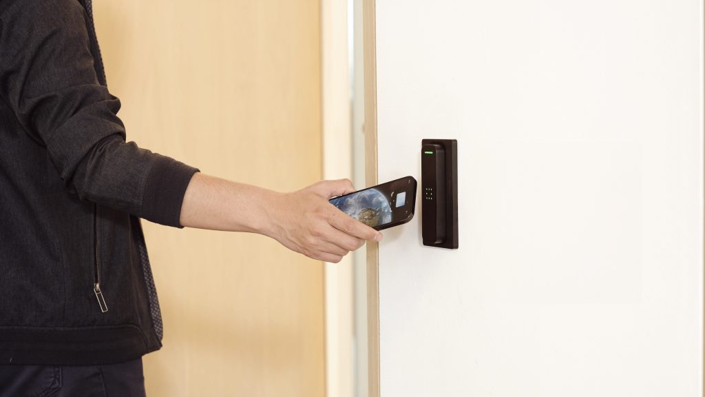 Verkada proximity reader with apple wallet